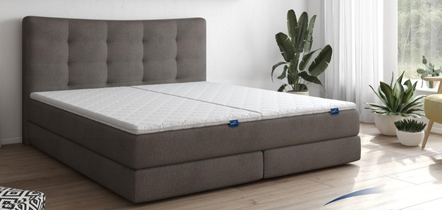 “Matratzentopper 90x200 cm – Orthopädisch & Komfortschaum, Weiß”